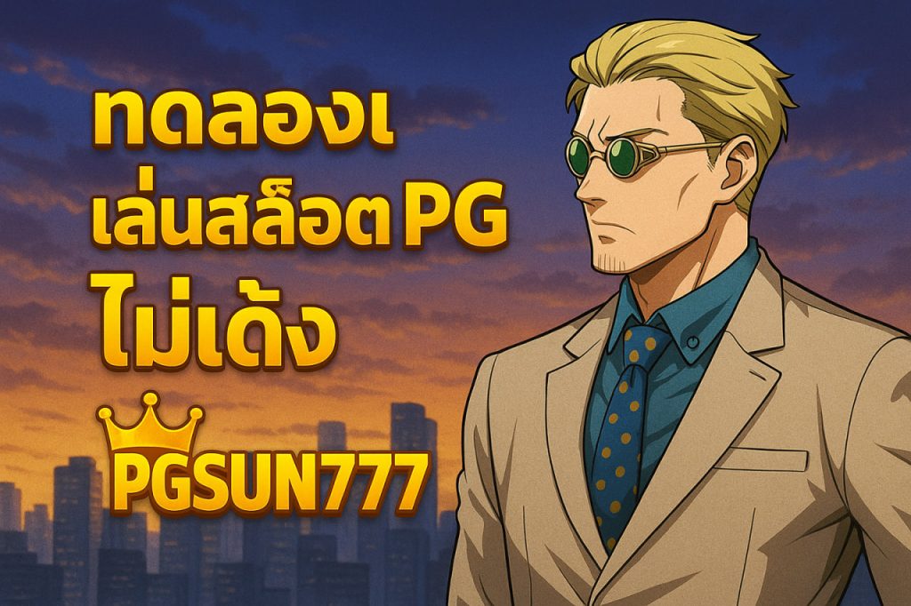 ทดลองเล่นสล็อต pg ไม่ เด้ง pgsun777